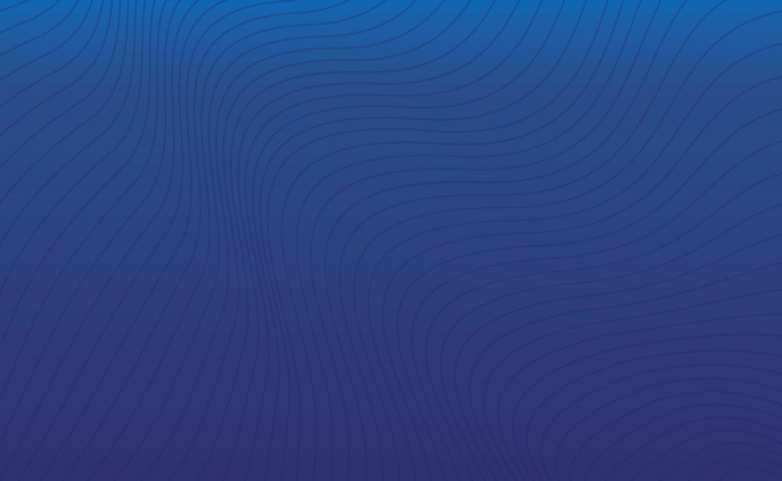 Hintergrund mit wellenförmigen Linien Textur in Farbverlauf blau vektor