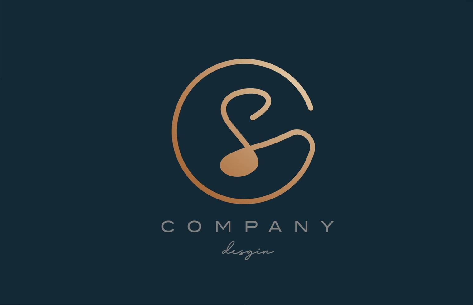 brunt sammanfogade s alfabetet bokstaven logotyp ikon design. handskriven ansluten kreativ mall för företag och företag vektor
