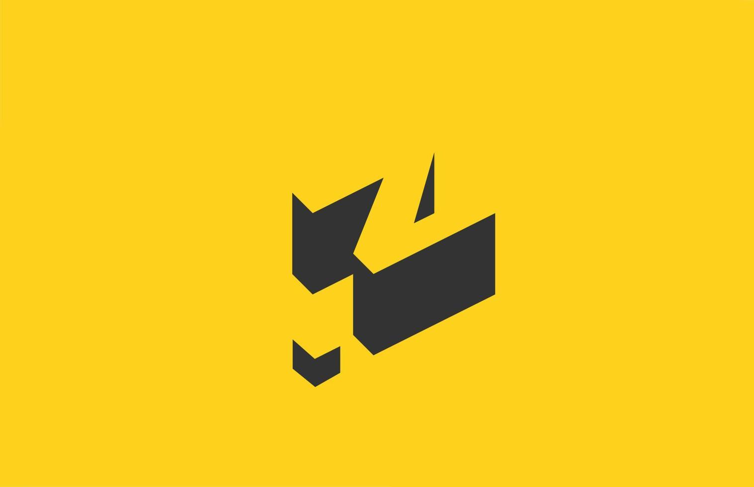 Gelbes schwarzes z-Alphabet-Buchstaben-Symbol-Logo mit Schattendesign. kreative Vorlage für Unternehmen und Unternehmen vektor