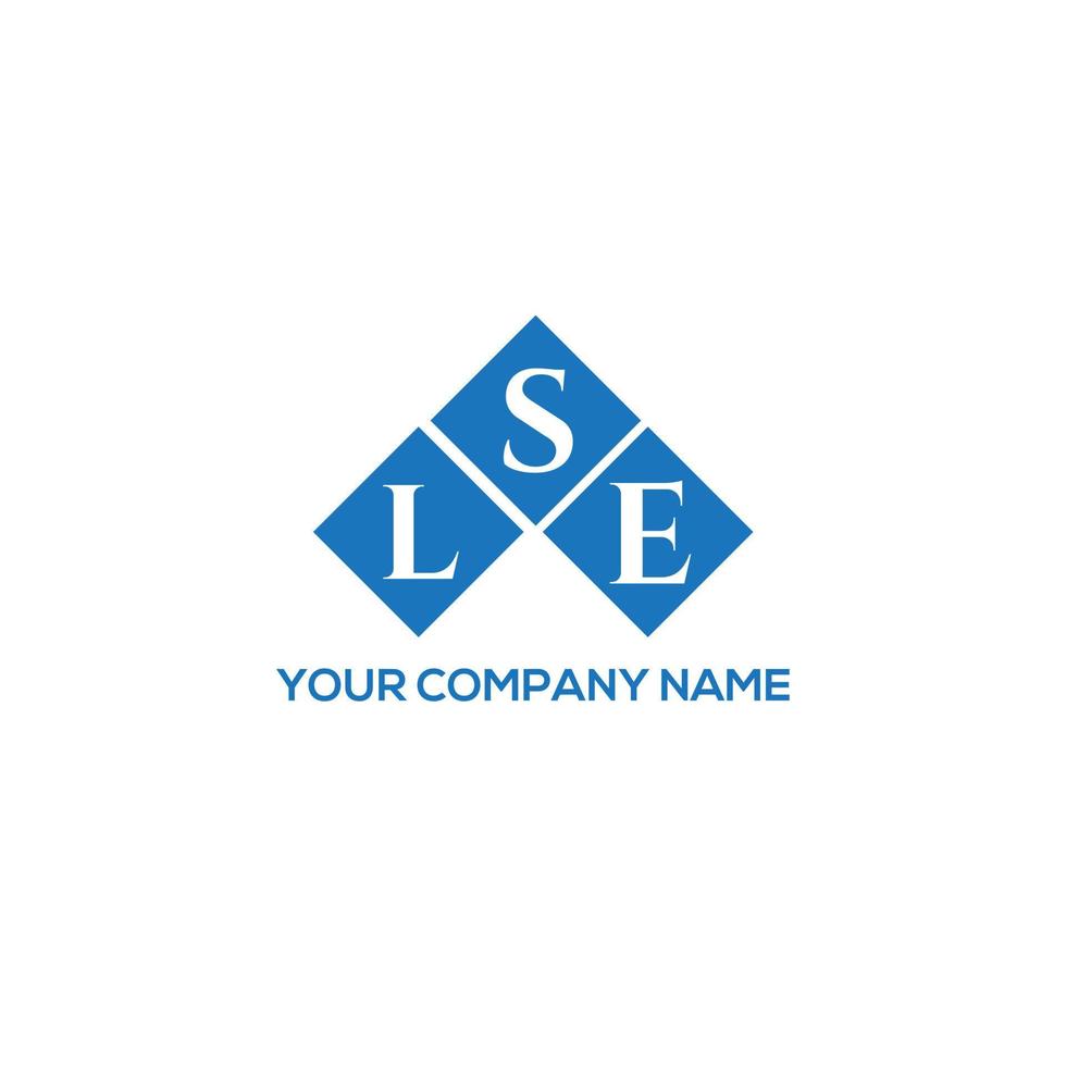 lse kreative Initialen schreiben Logo-Konzept. lse-Buchstaben-Design. lse-Brief-Logo-Design auf weißem Hintergrund. lse kreative Initialen schreiben Logo-Konzept. lse Briefgestaltung. vektor