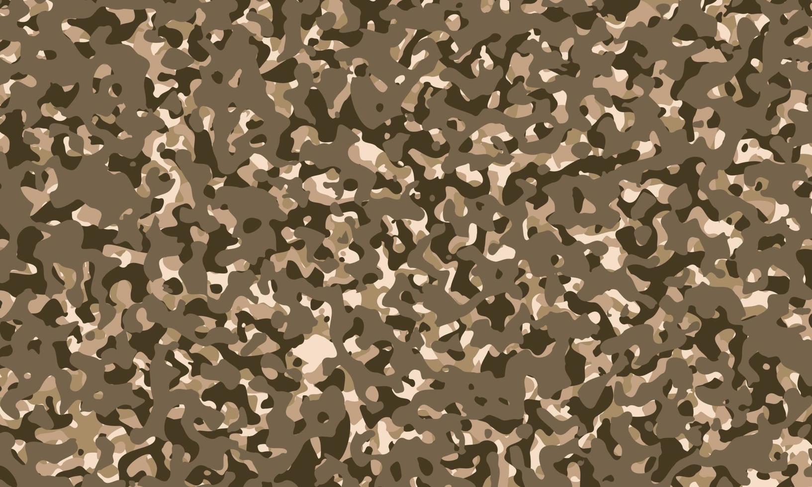 textur militär tarnung armee braun schmutzig jagd. Tarnung Militär Textur Hintergrund Soldat. Vektor-Illustration vektor