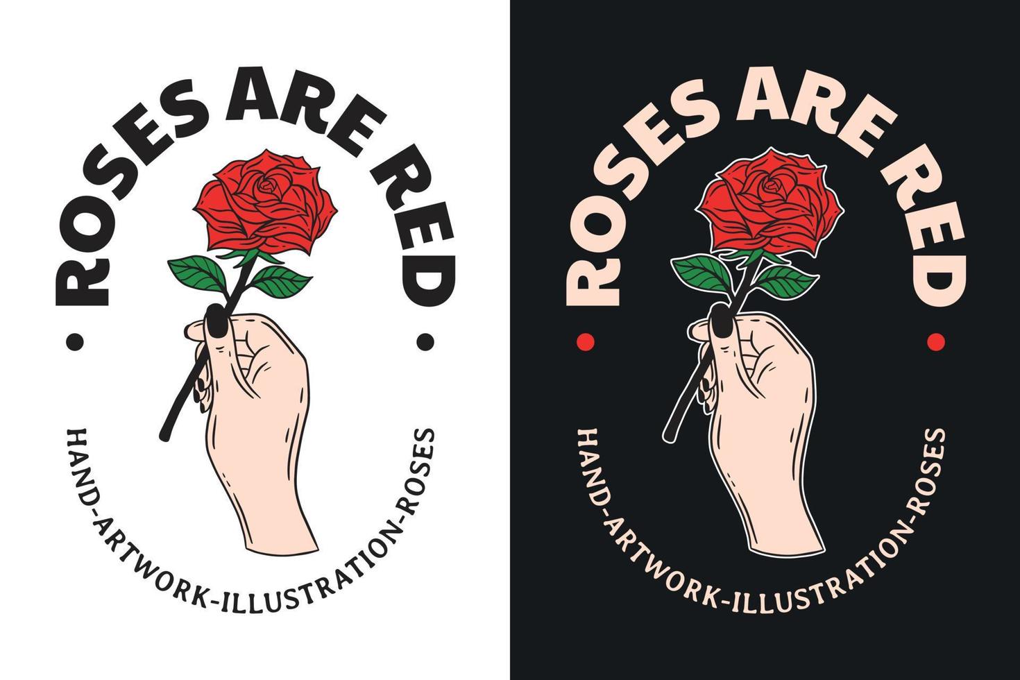 set hand halten rose dunkel illustration schädel knochen kopf hand gezeichnet schraffur umriss stil mystisch himmlisch symbol tätowierung waren t-shirt merch vektor