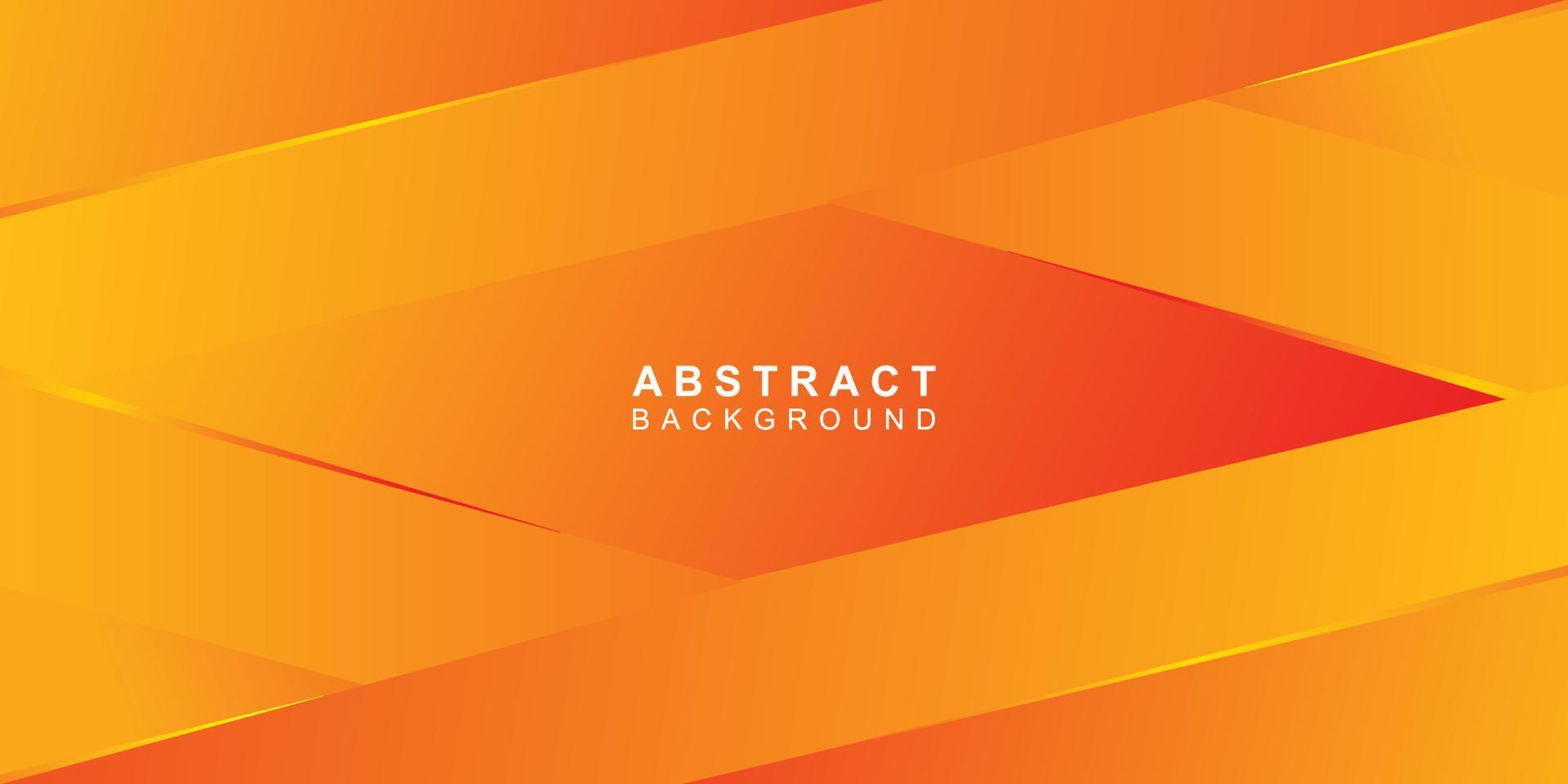 abstraktes Vektordesign für Bannervorlagen und andere Grafiken mit gelbem Farbdesign vektor
