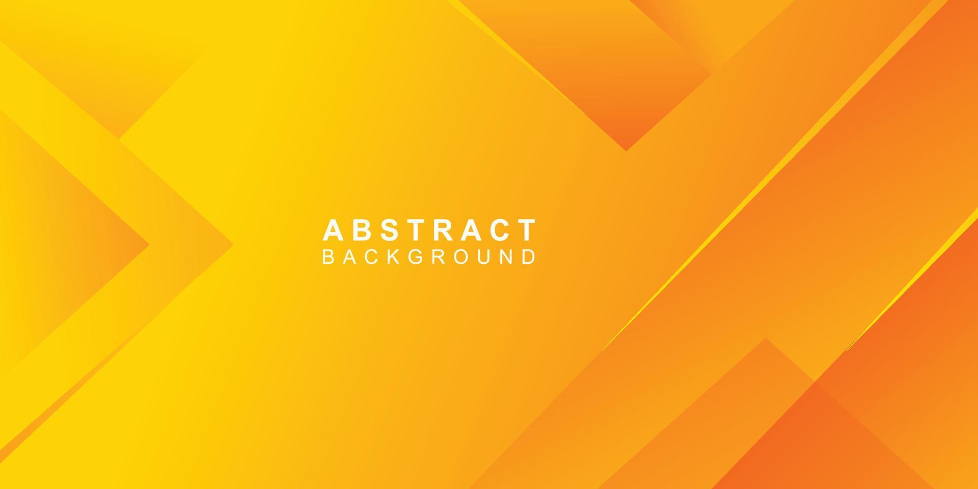 abstrakt vektordesign för bannermallar och annan grafik med gul färgdesign vektor