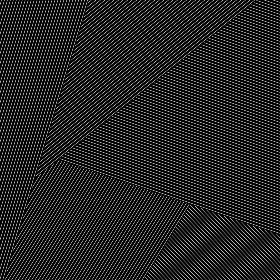 abstrakter schwarzer Hintergrund mit diagonal gestreiften Linien. gestreifte Textur - Vektor-Illustration vektor