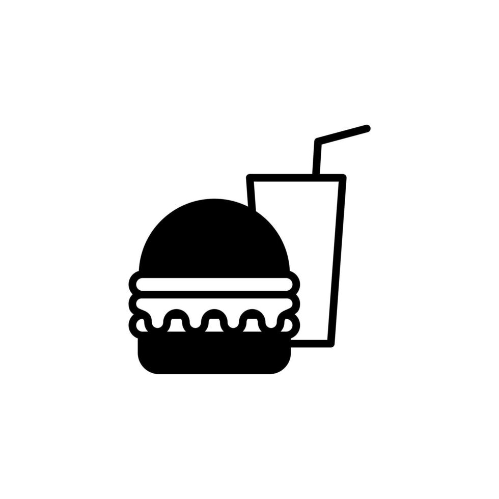 restaurang, mat, kök heldragen linje ikon vektor illustration logotyp mall. lämplig för många ändamål.
