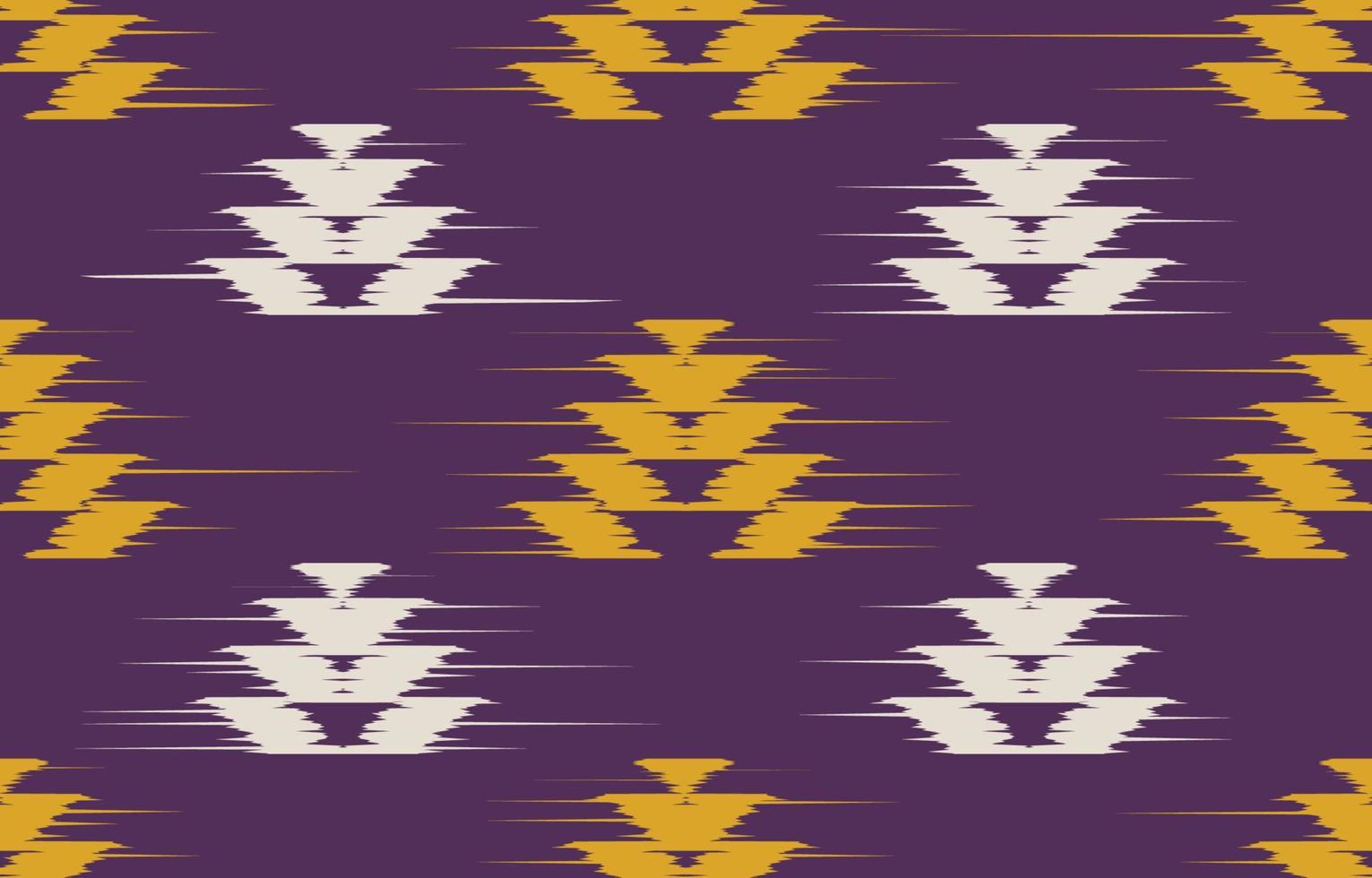 lila schönes motiv ethnisches ikat navajo. nahtloses kasuri-muster in stammes-, volksstickerei, mexikanischem, indischem, marokkanischem stil. aztekischer geometrischer kunstornamentdruck. strukturiertes design für teppich, stoff. vektor