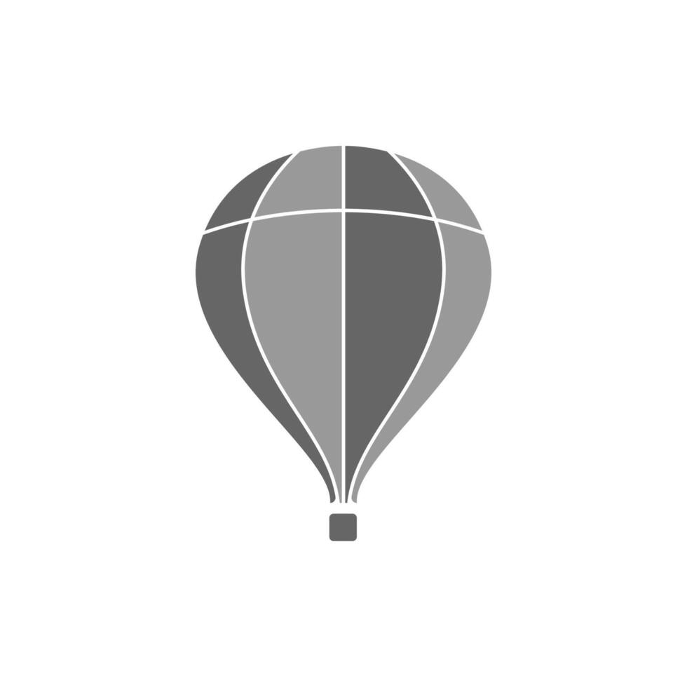 Luftballon-Symbol-Logo-Design-Illustration vektor