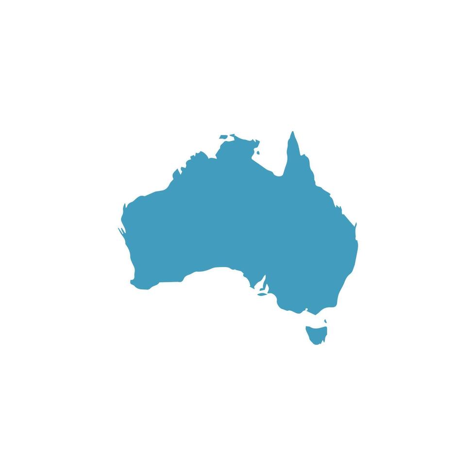 Australien ikon design illustration mall vektor