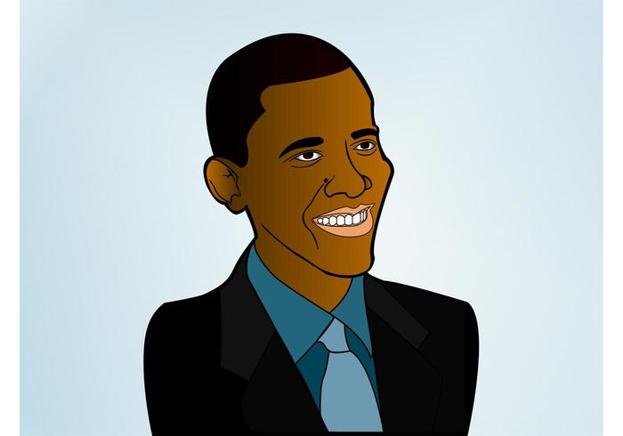 Präsident Obama Vektor