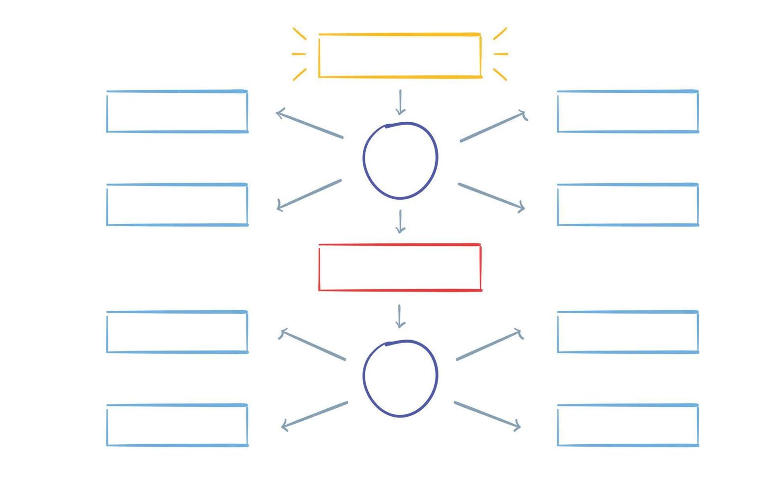 flödesdiagram. arbetsflöde flödesscheman, företag strukturella infographics diagram och flytande diagram isolerade vektor set. affärshierarki struktur, diagram och flödesschema organisatorisk