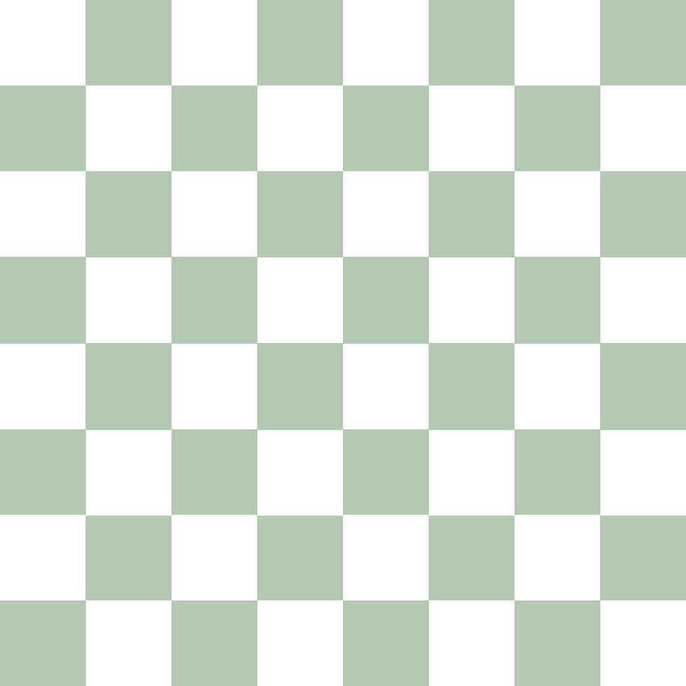 nahtloser Hintergrund kariertes Quadrat geometrisches Muster weißes grünes Licht vektor