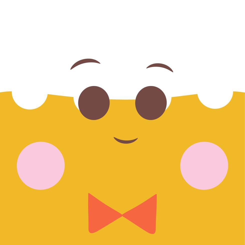 Emoji Illustration Vektor kawaii Ausdruck