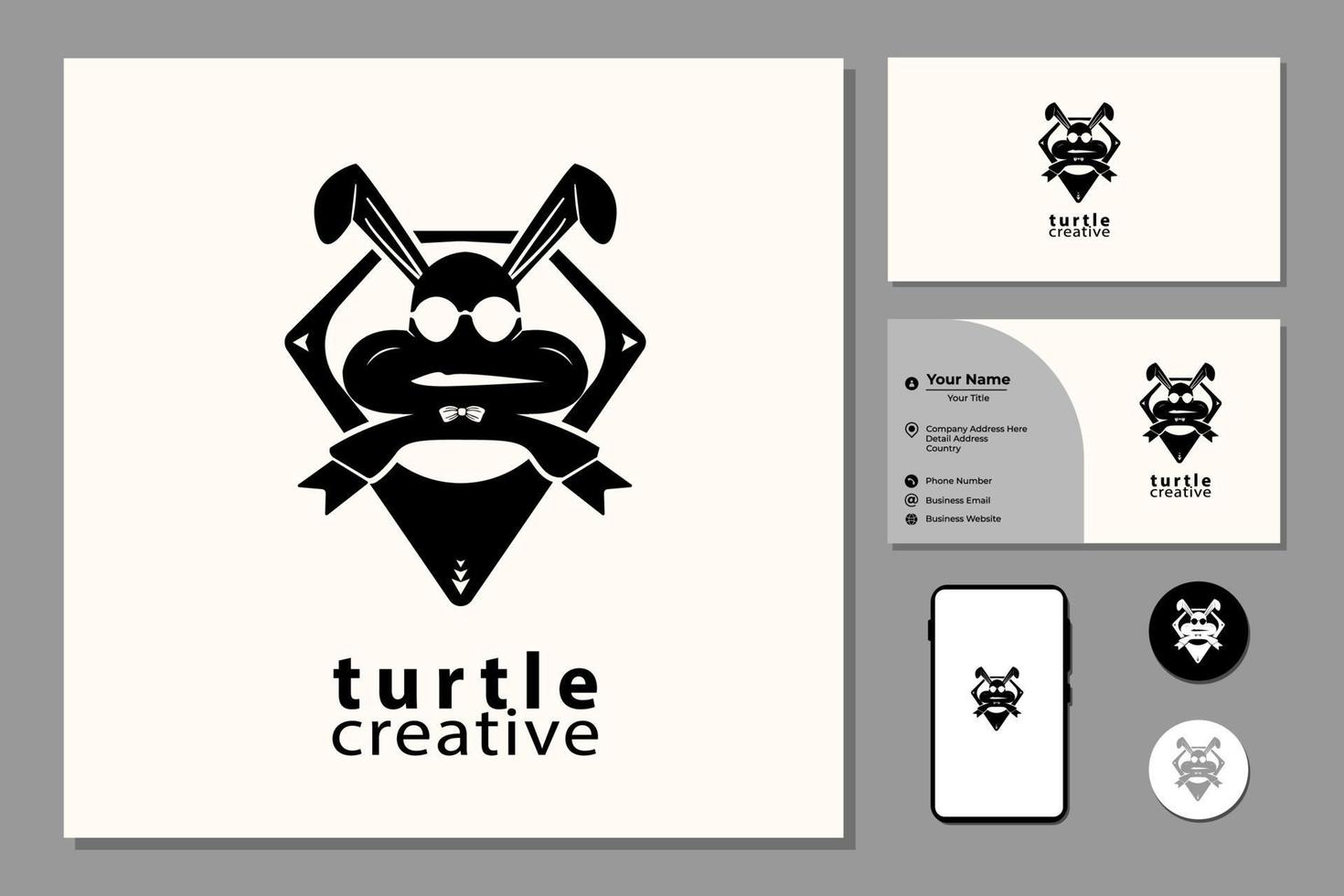 Sea Turtle Sports Emblem Maskottchen Logo Grafikdesign vektor