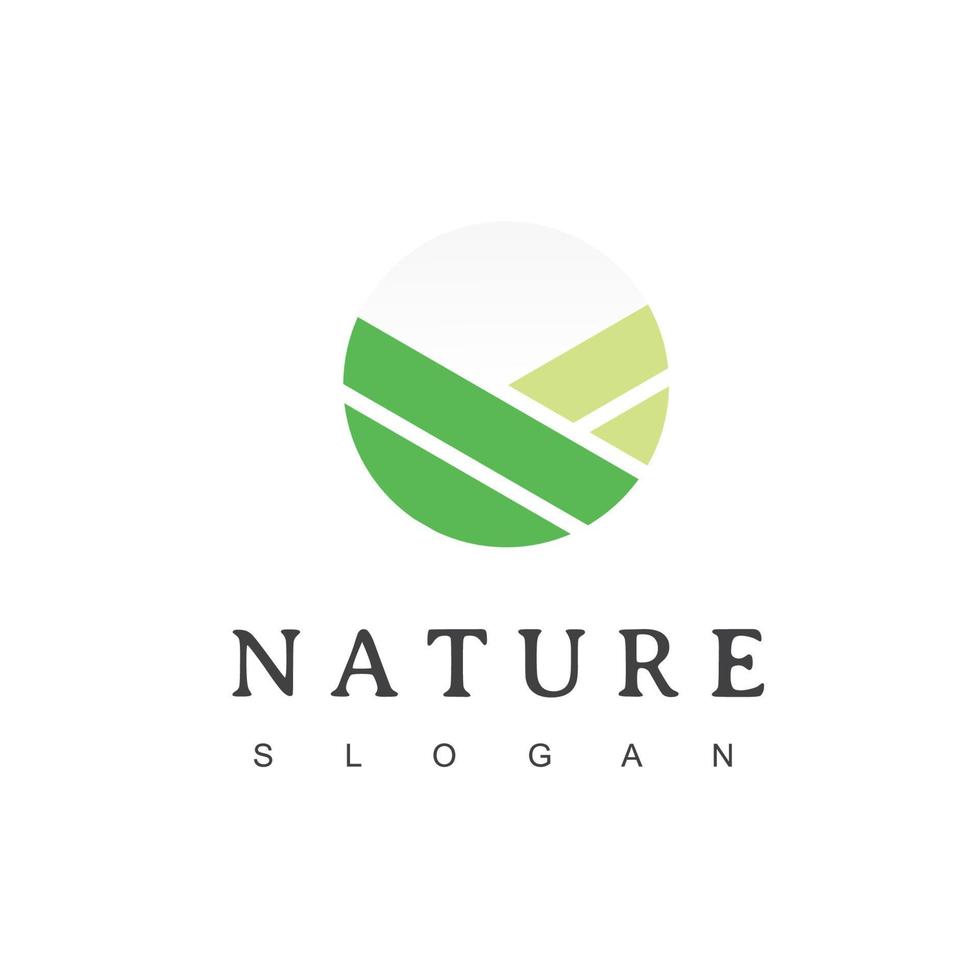 Natur-Logo-Vorlage vektor