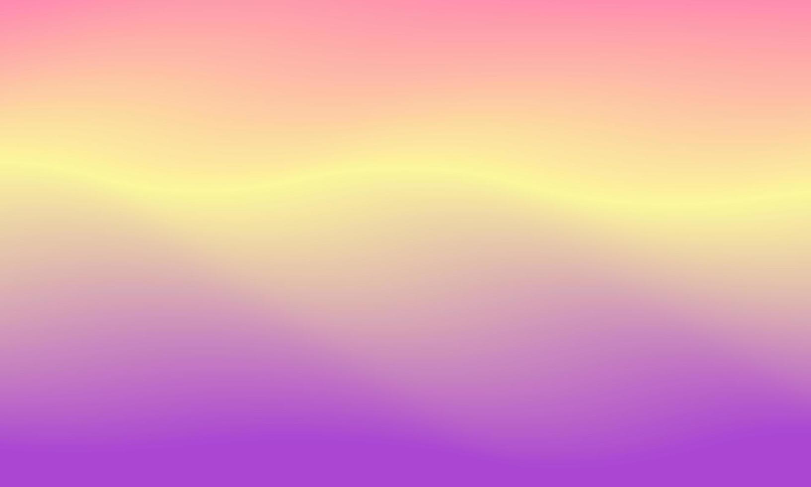 vacker färgglad gradient bakgrund. kombination av ljusa färger. mjuk och smidig konsistens. vektor