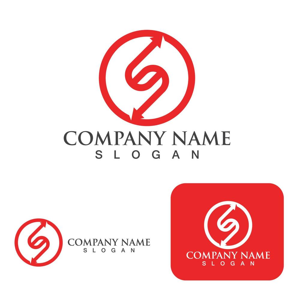 s brief logo business corporate vektor