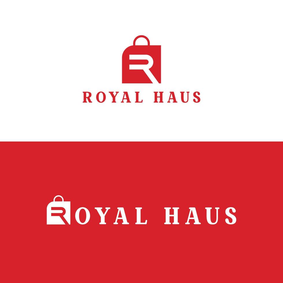 königliches haus logo eCommerce vektor