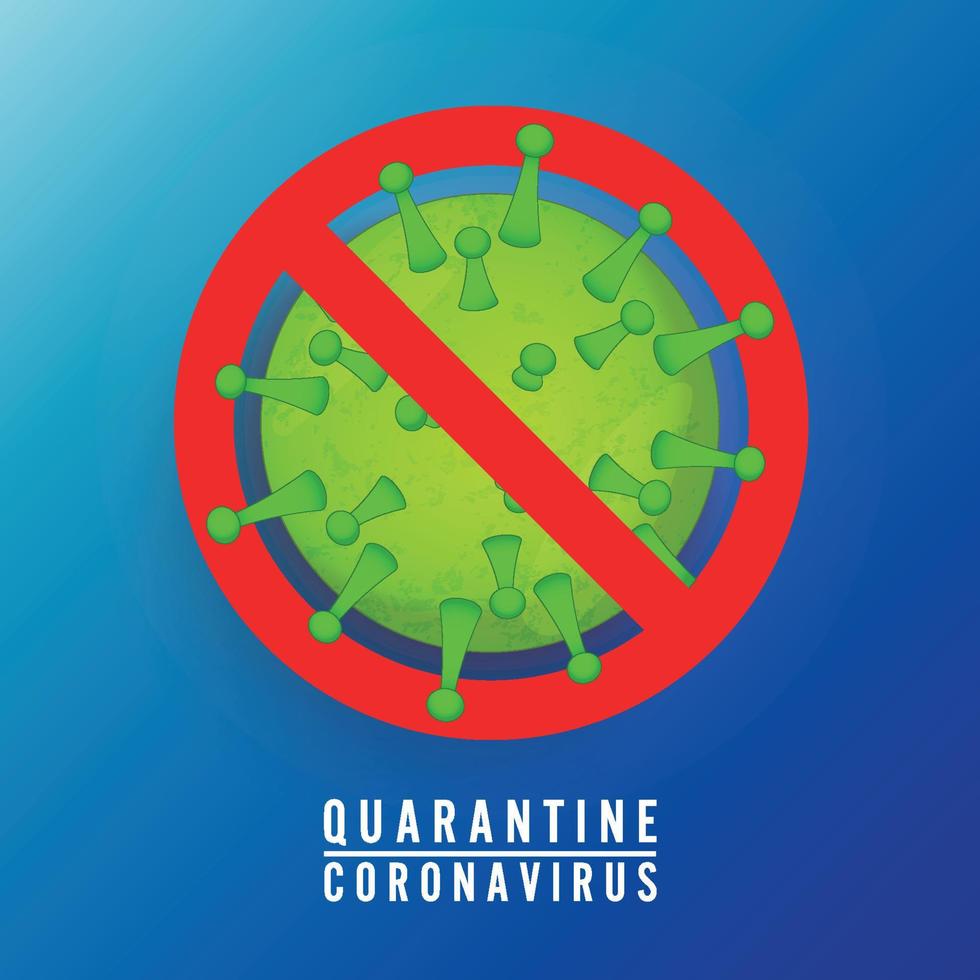 stoppa covid19 tecken och symbol, vektorillustration koncept coronavirus covid19. virus wuhan från Kina. illustratör vektor. vektor