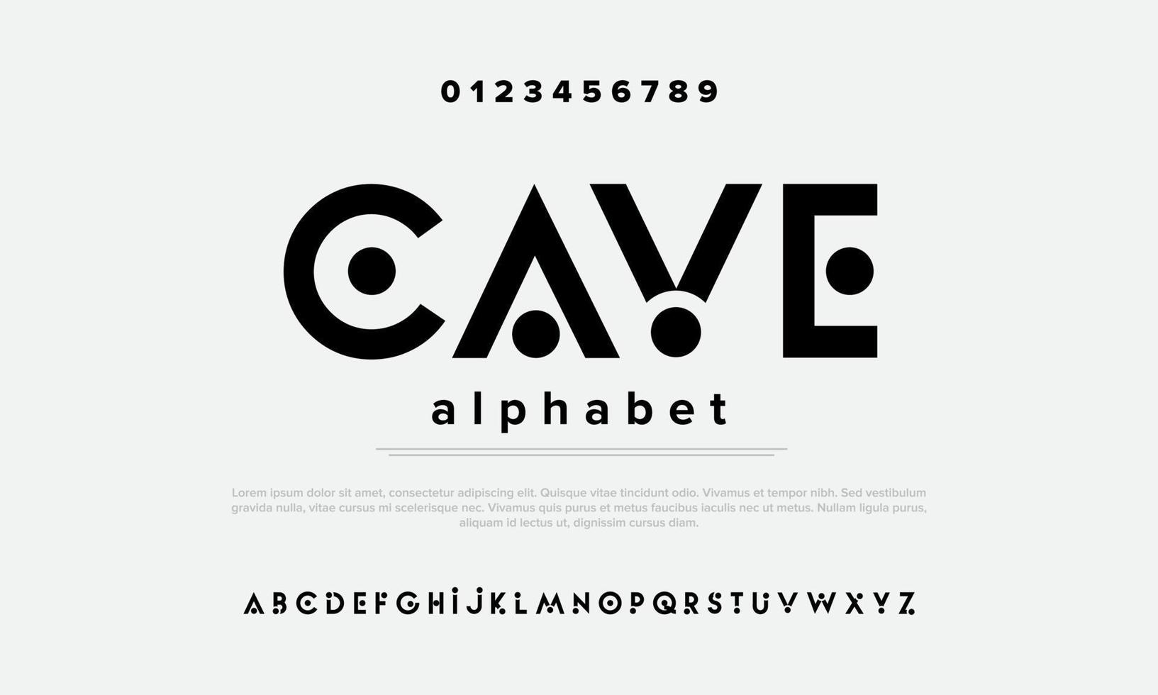 minimalistisches modernes einfaches alphabet. urbane typografie für sport, mode, logo, digital, futuristisch. kreativer isolierter alphabetillustrationsvektor. vektor