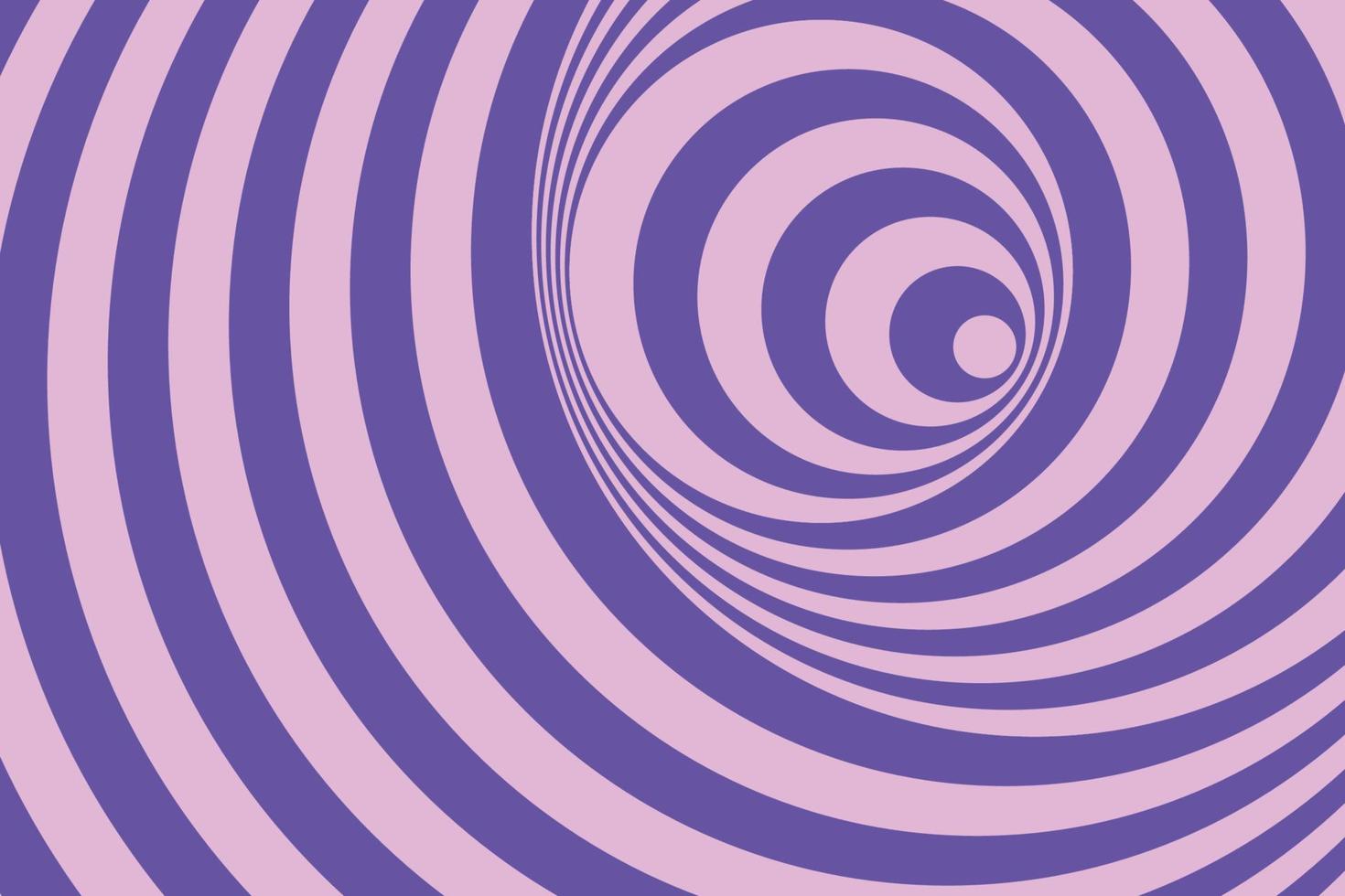 violett bicolor radiell hypnotiska spiraler dekorativ bakgrund i abstrakt stil vektor