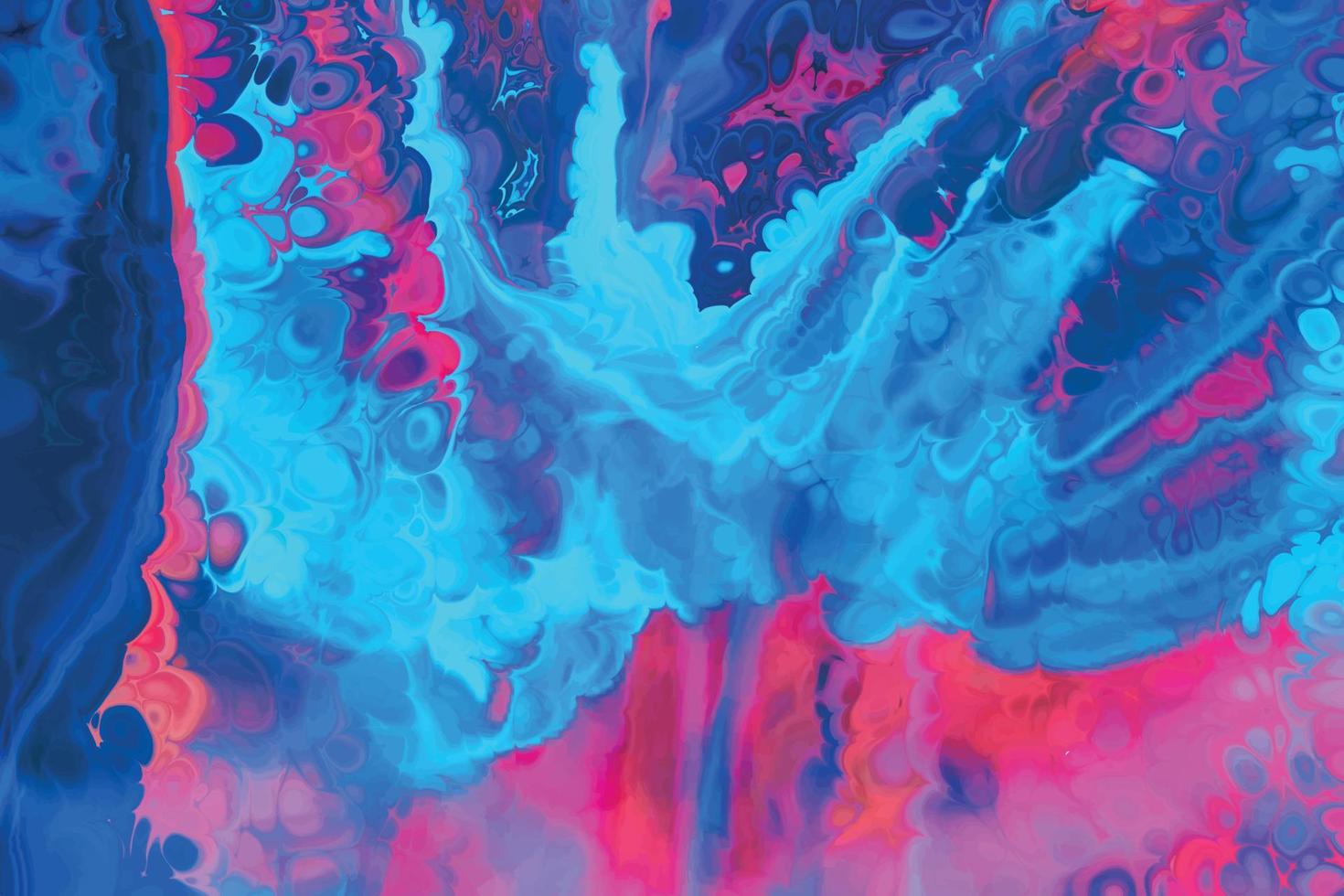lila, rosa und blaues Wasserfarben-Nasswaschspritzer-Hintergrunddesign vektor