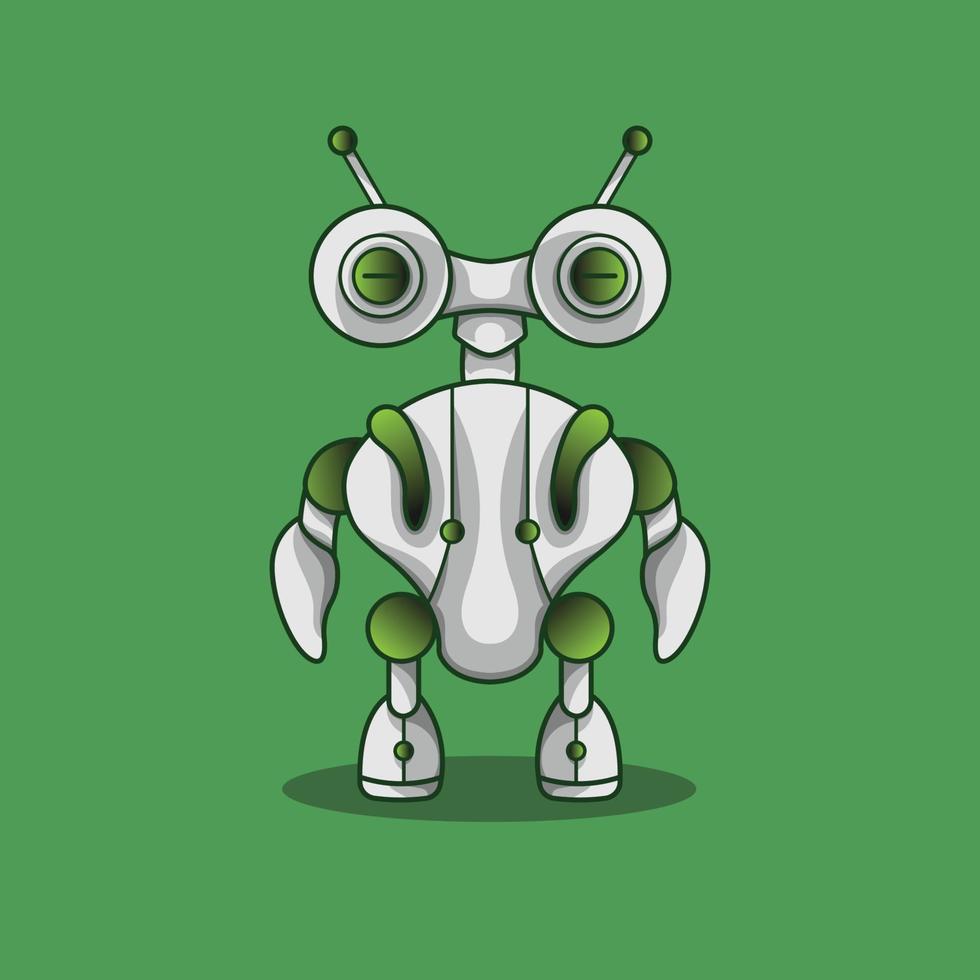 insekt maskot robot meka vektor