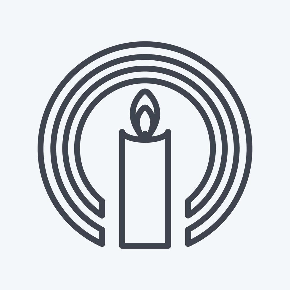 ikon tro lämplig för gemenskap symbol. vektor