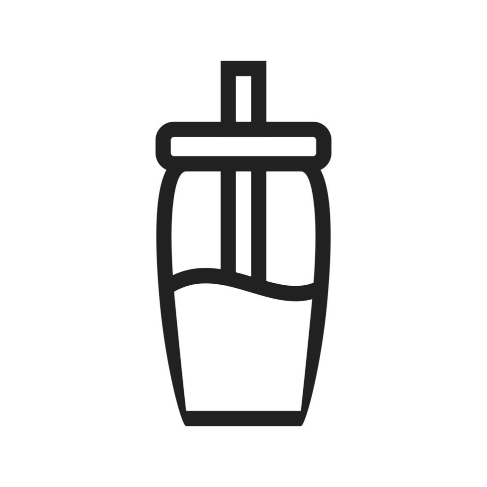 Symbol für Zuckerflasche vektor