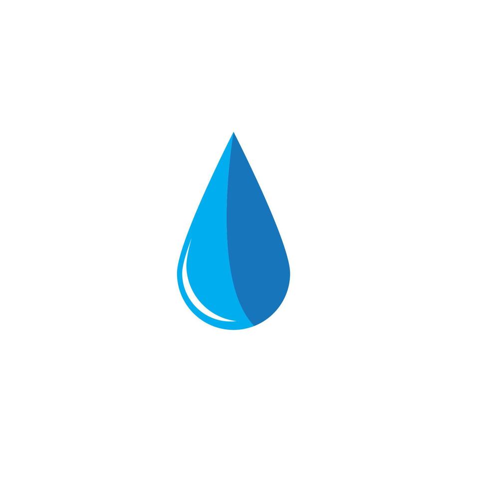 Wassertropfen-Logo vektor