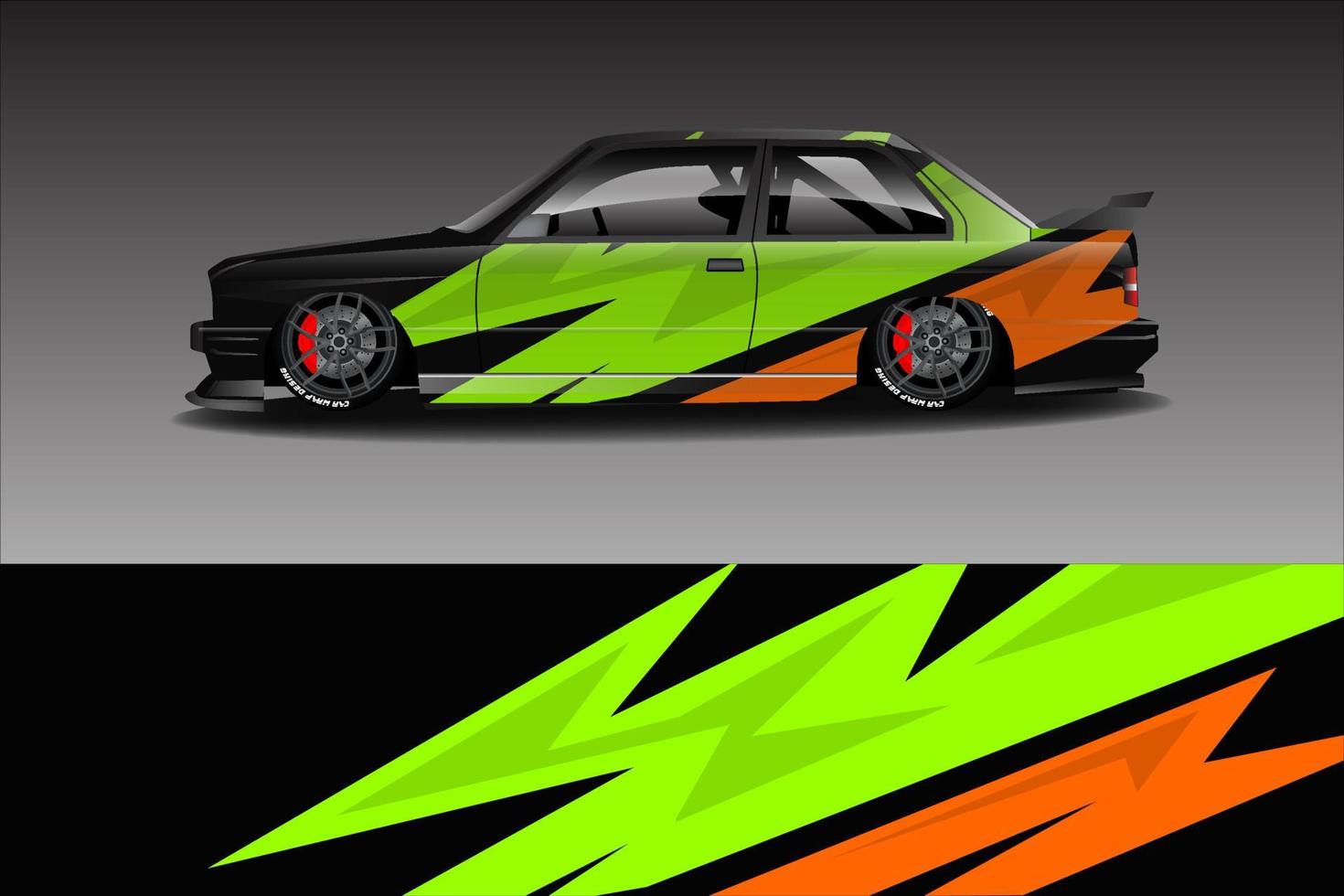 racing bil livery koncept cool vektor