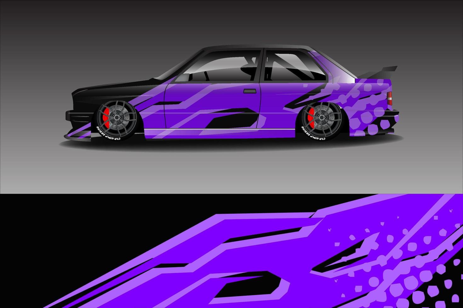 racing bil livery koncept cool vektor
