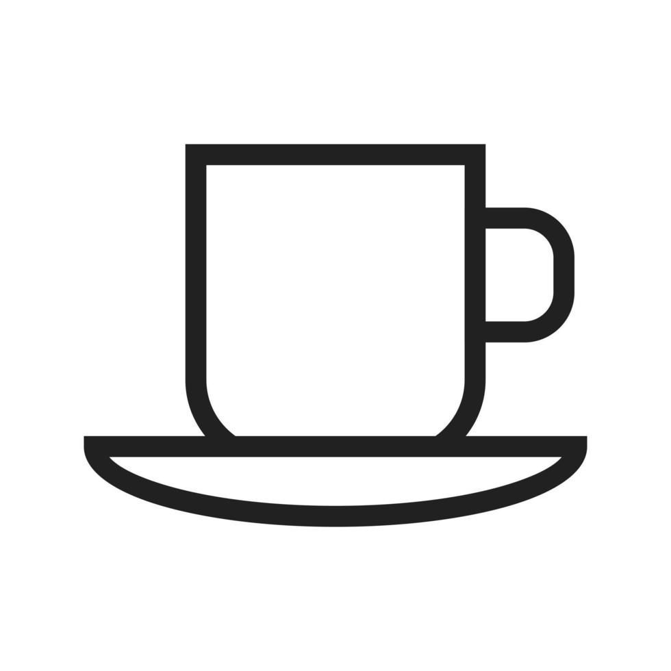 Kaffeetasse i-Symbol vektor