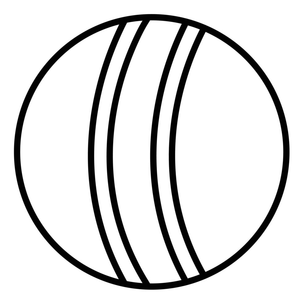 Symbol für die Handballlinie vektor