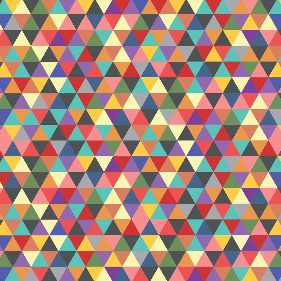 abstrakt bakgrund färgglada sexkantiga mönster vektor