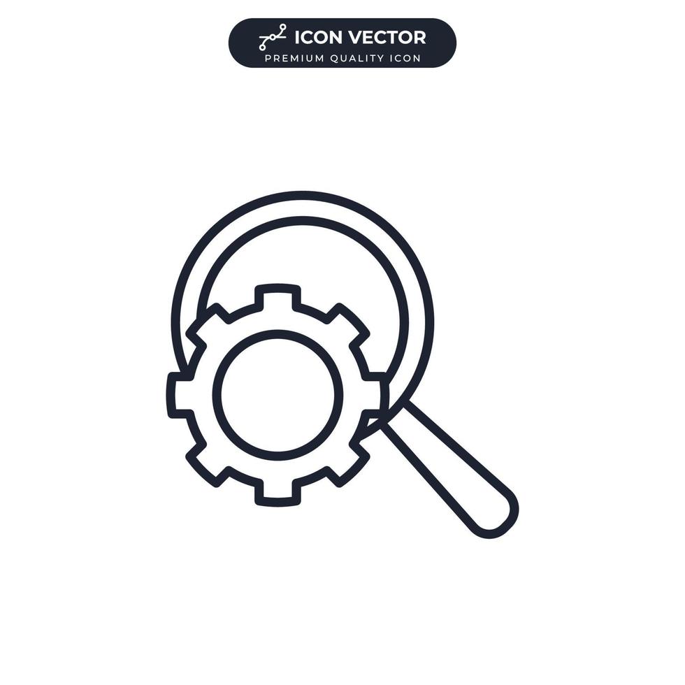 Entwicklungssymbol-Symbolvorlage für Grafik- und Webdesign-Sammlung Logo-Vektor-Illustration vektor