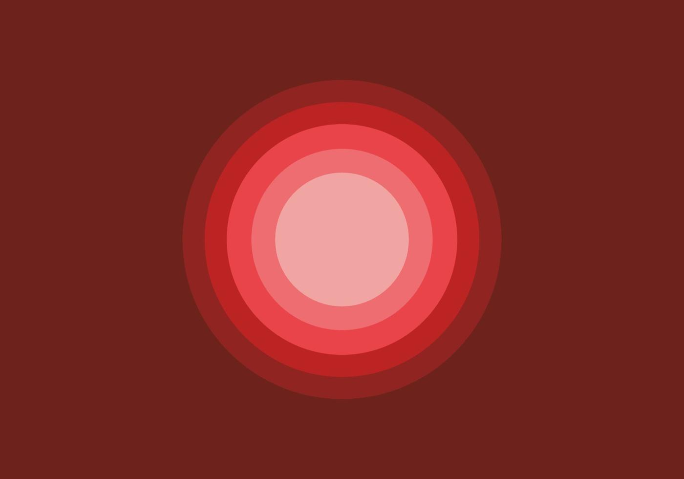 röd rödbrun spektrumgradientfärg vektor