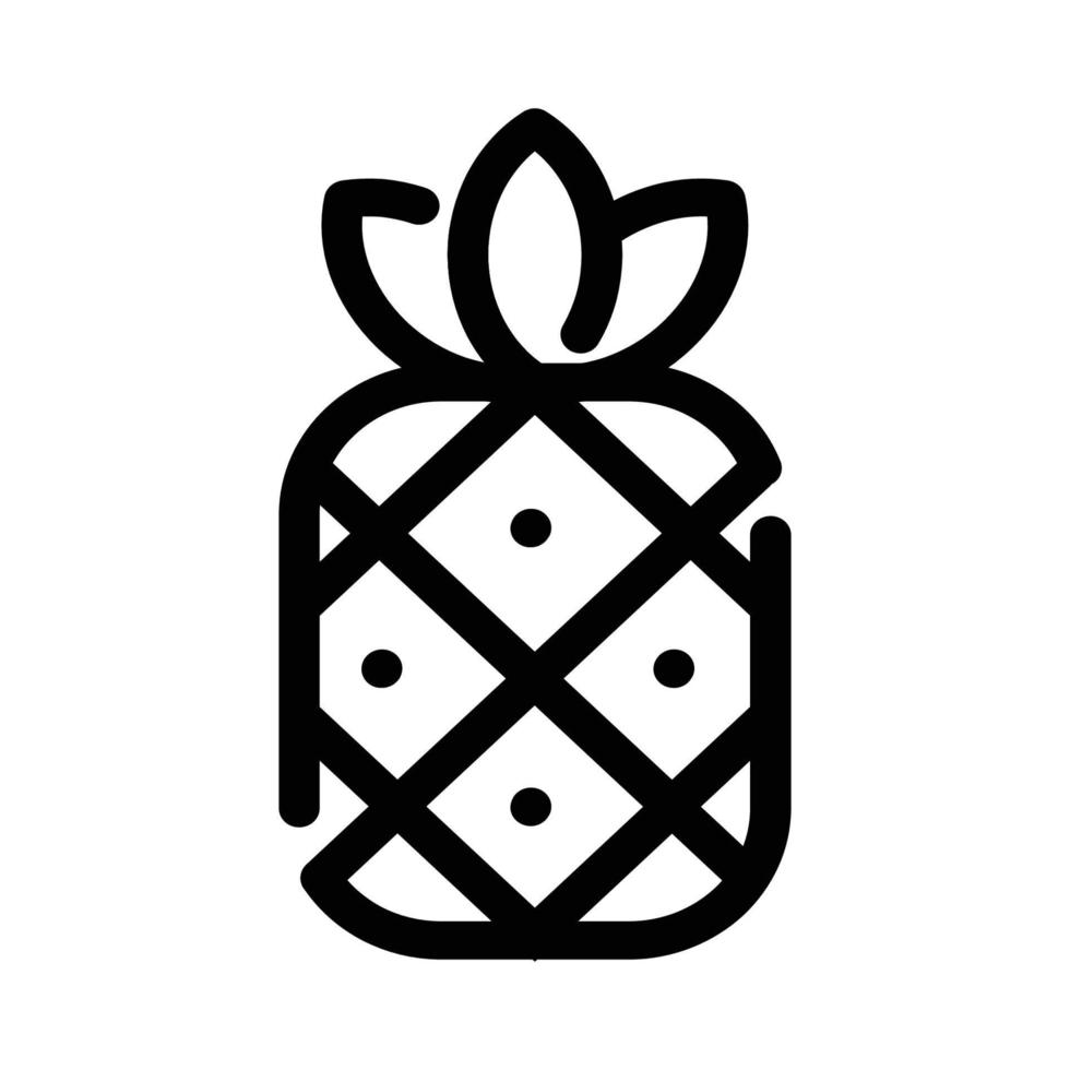 jordbruk och trädgårdsskötsel - ananas vektor