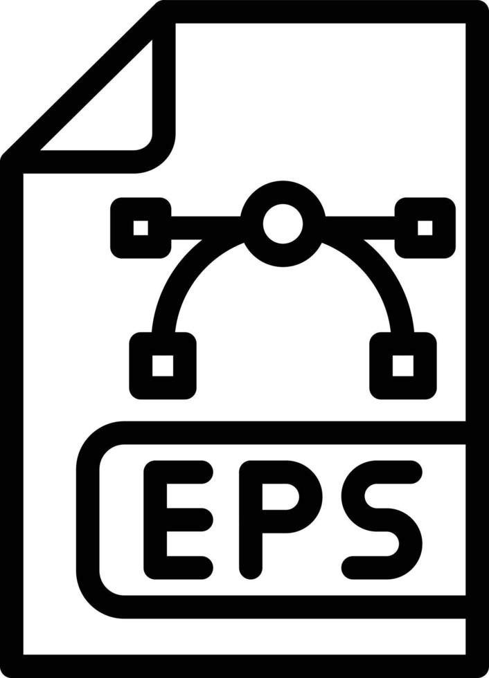 EPS-Datei-Vektor-Icon-Design-Illustration vektor