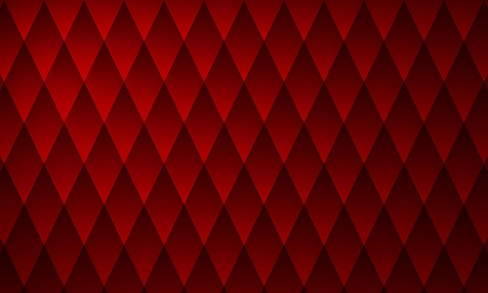 vacker röd geometrisk mosaik bakgrund vektor