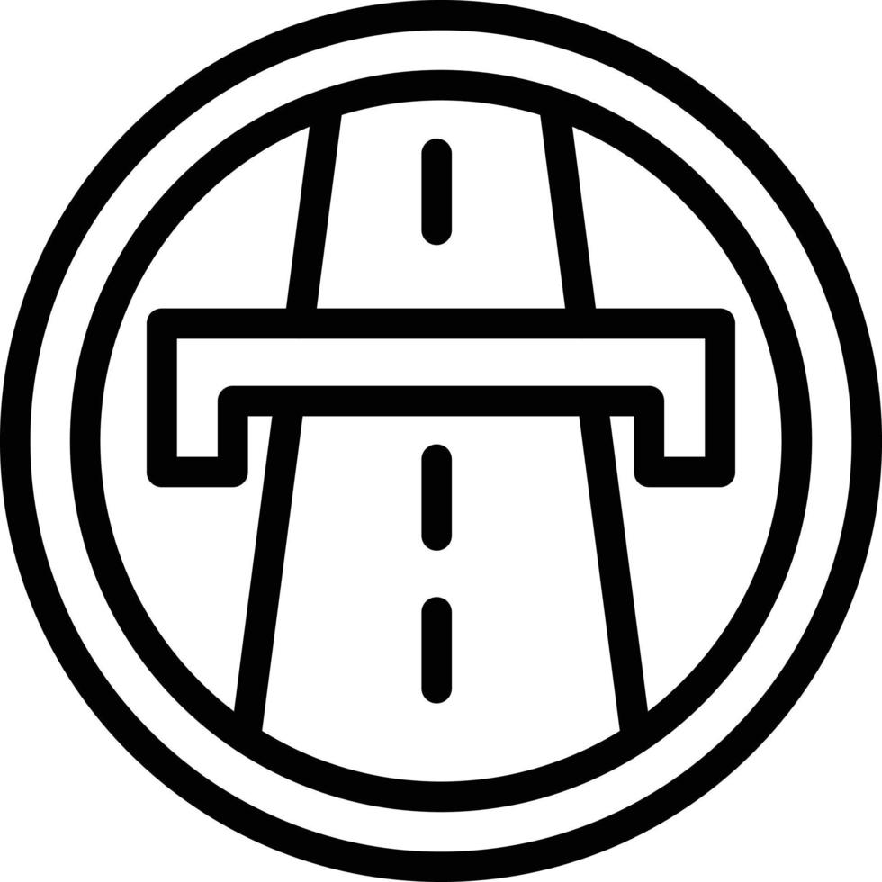 Autobahn-Vektor-Icon-Design-Illustration vektor