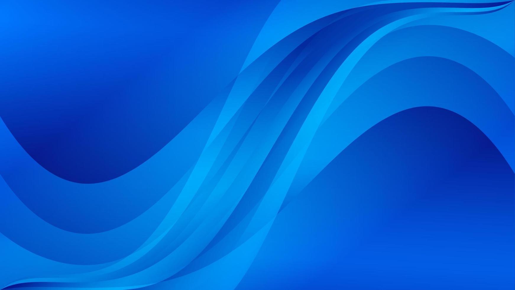 abstrakter hintergrund der blauen welle, webhintergrund, blaue textur, bannerdesign, kreatives coverdesign, hintergrund, minimaler hintergrund, vektorillustration vektor