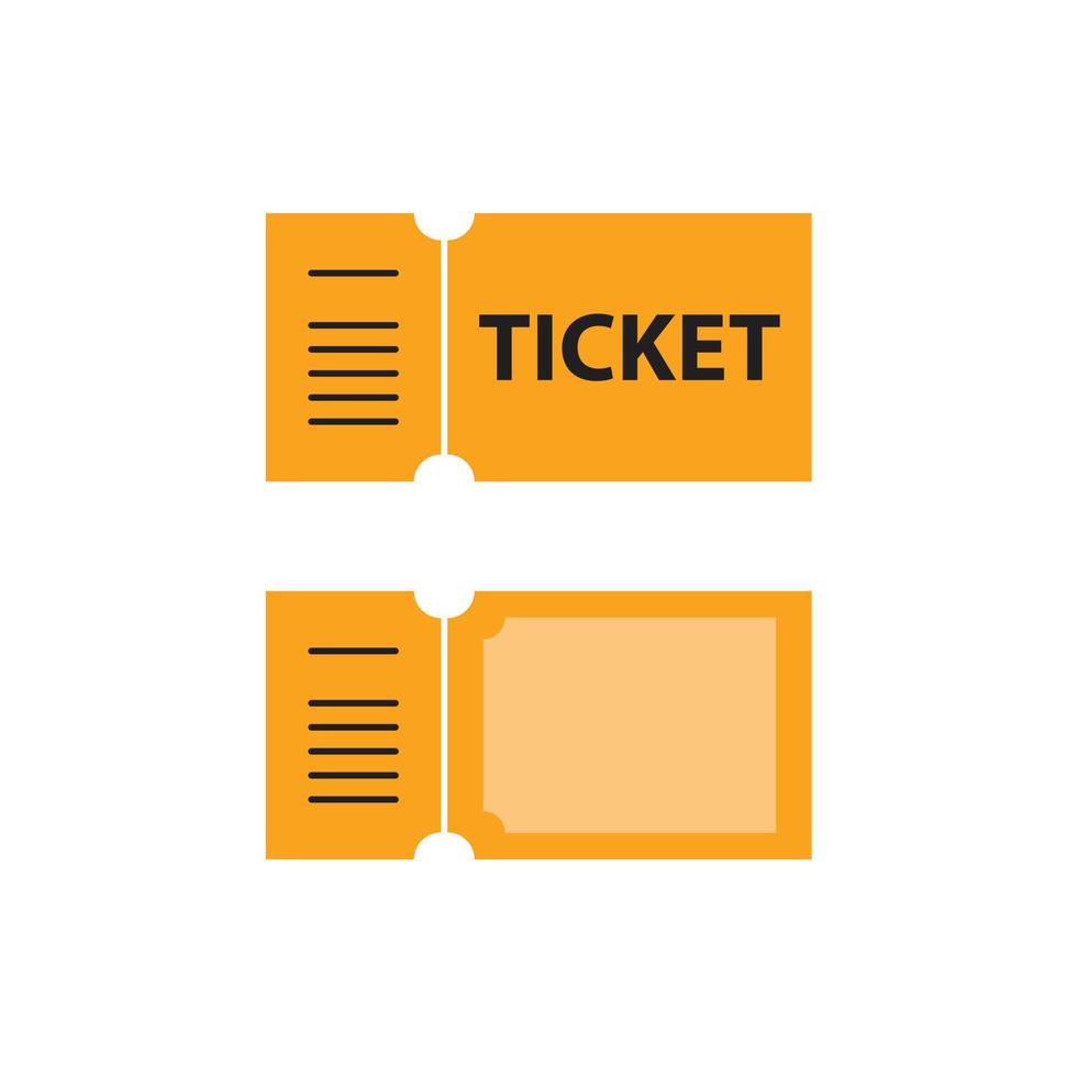 Ticket-Vektor für Website-Symbol-Symbol vektor