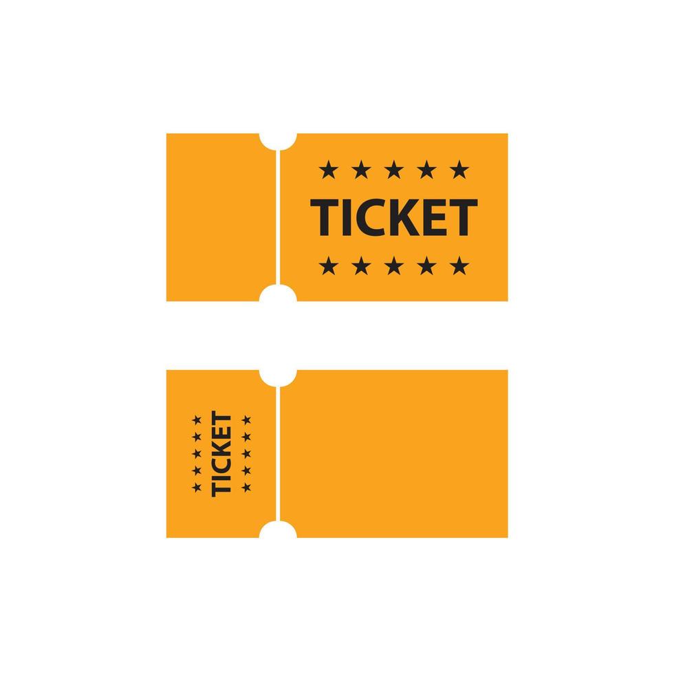 Ticket-Vektor für Website-Symbol-Symbol vektor