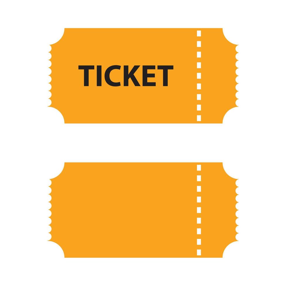 Ticket-Vektor für Website-Symbol-Symbol vektor