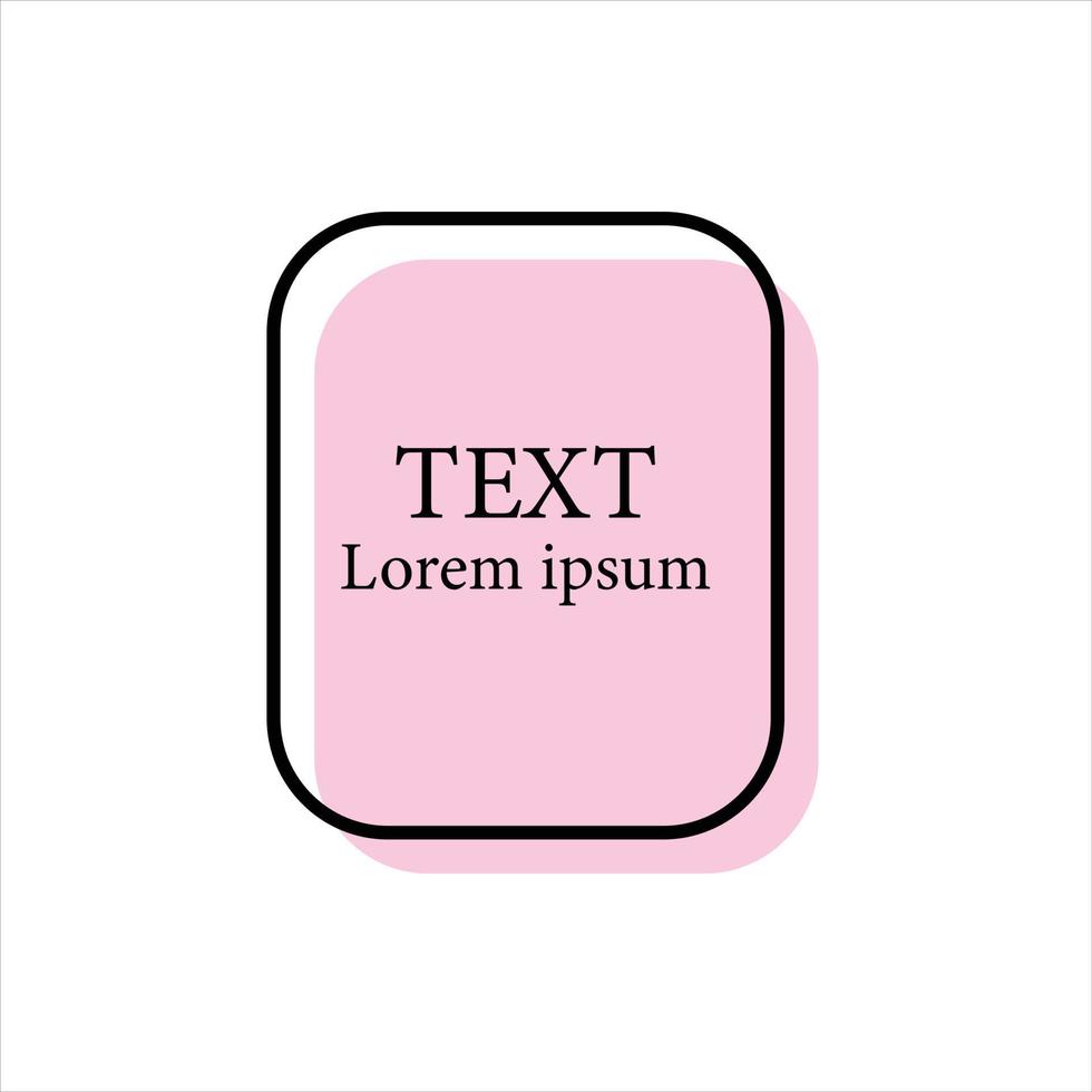 Blase Sprache Textfeld Vektor für Website-Symbol-Icon-Präsentation