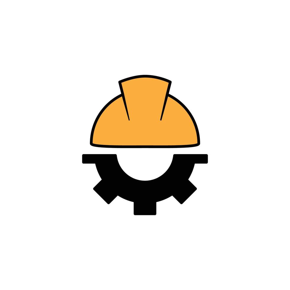 Logo-Design-Vektor. gut für Immobilien, Bau, Wohnung, Gebäude, Haus und Architektur vektor