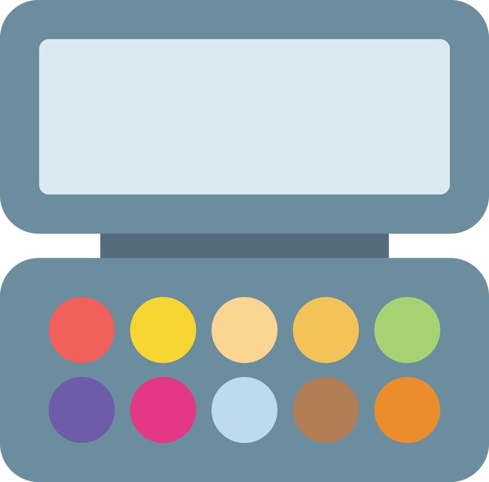 Make-up-Kit-Vektorillustration auf einem Hintergrund. Premium-Qualitätssymbole. Vektorsymbole für Konzept und Grafikdesign. vektor