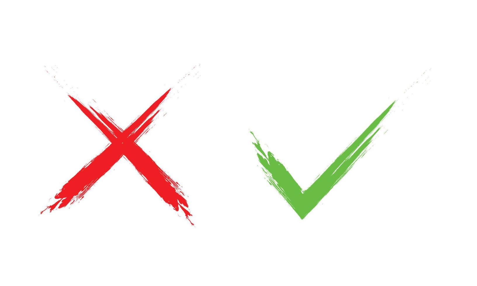 grön bock och röda kors ikon symbol. vektor