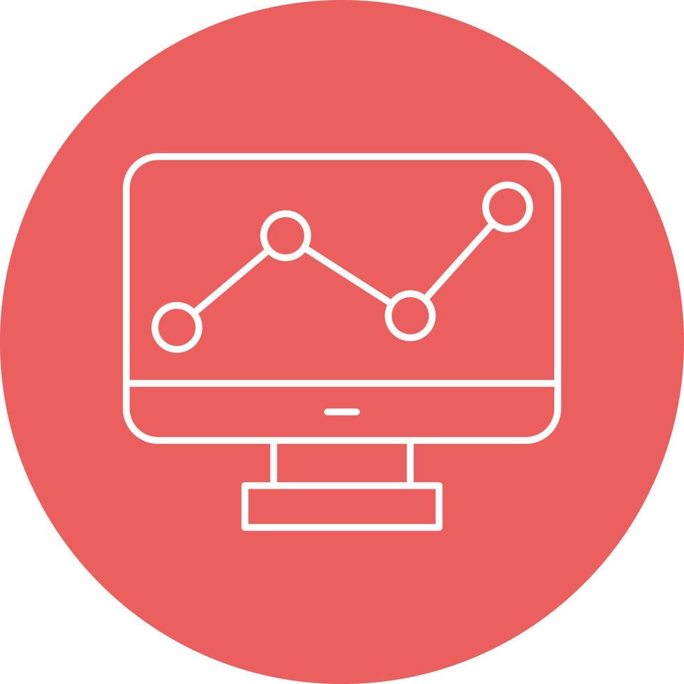 analytics vektorikon som enkelt kan ändras eller redigeras vektor